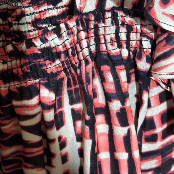 Women's Parker Lolly Mini Dress Sz XS Summer Beach Silk Vacation Open Back FLAW - Picture 10 of 10